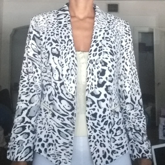 Caché leopard blazer - Picture 1 of 4